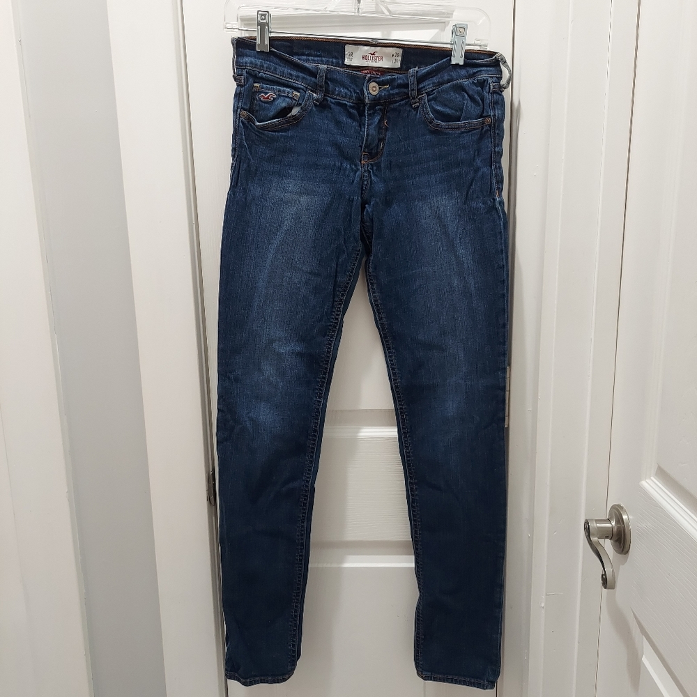 Hollister jeans denim social stretch Size 3r Waist 26"